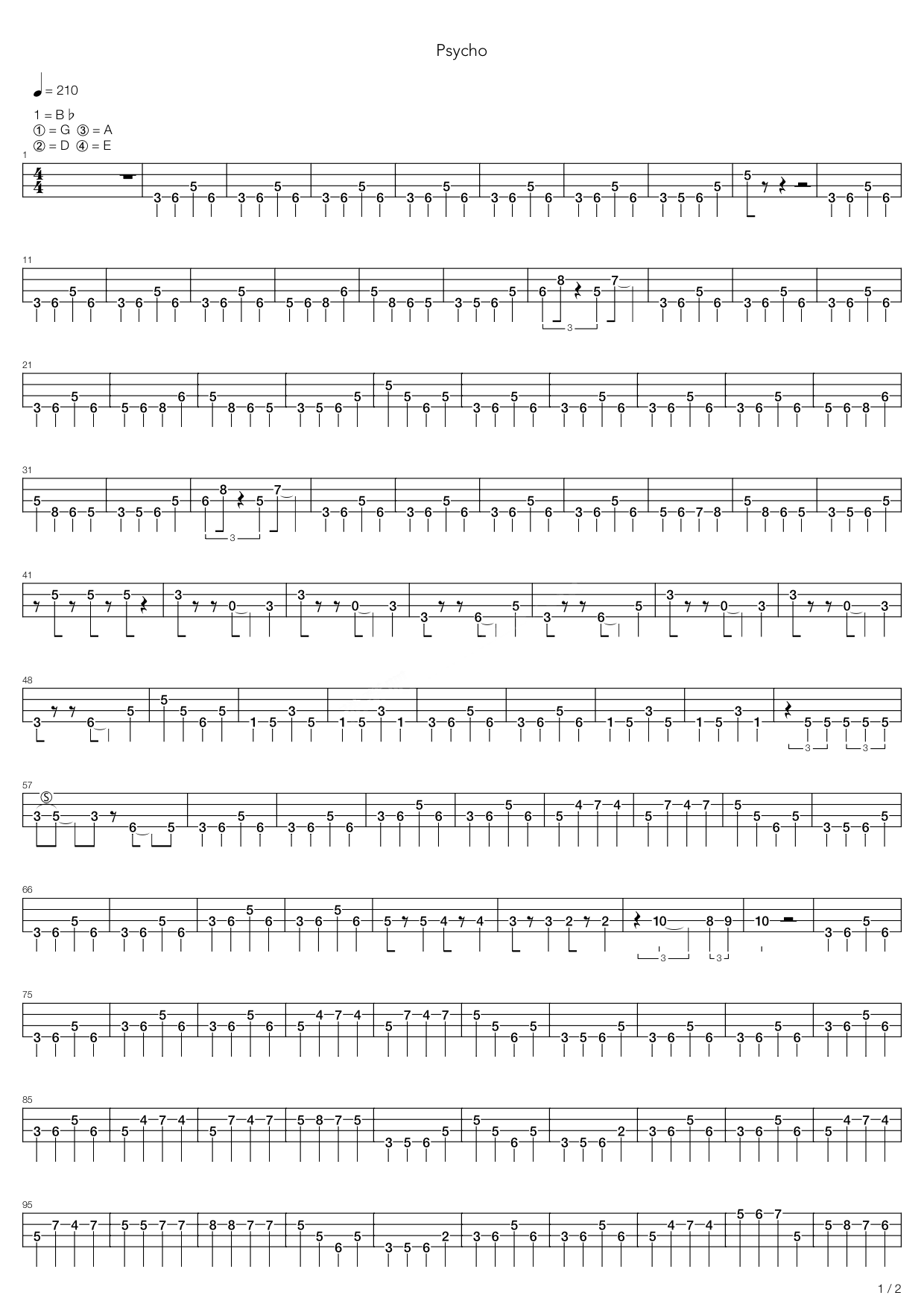 Moonlight-月光-EXO五线谱预览1-钢琴谱文件（五线谱、双手简谱、数字谱、Midi、PDF）免费下载